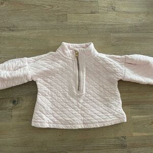 Janie and Jack Light Pink Quilted Jacket